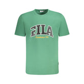 Fila Green Cotton Men T-Shirt -   -  Fila.